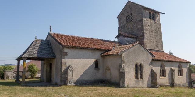 Eglise Saint Jean Baptiste de Laviéville à Dompaire