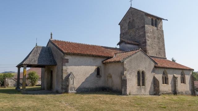 Eglise Saint Jean Baptiste de Laviéville à Dompaire