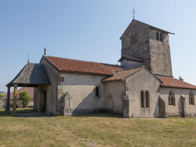 Eglise Saint Jean Baptiste de Laviéville à Dompaire