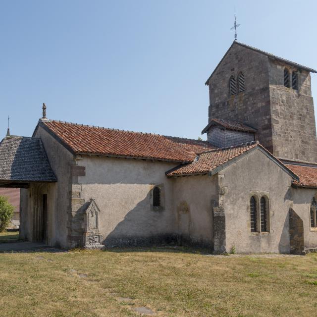 Eglise Saint Jean Baptiste de Laviéville à Dompaire