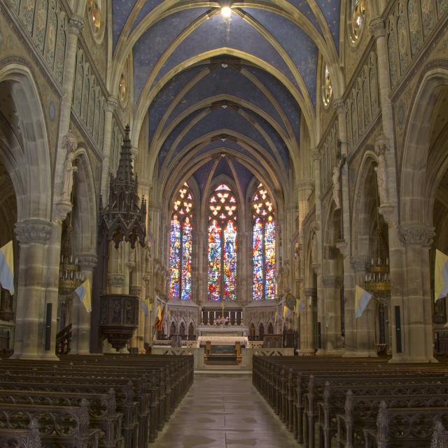 Intérieur de la basilique - Mattaincourt