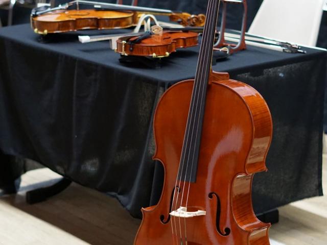 Stand Avec Violoncelle Slam